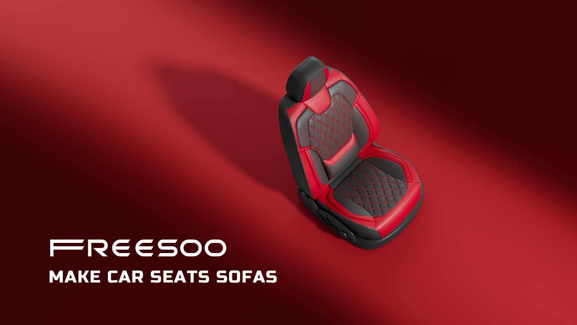 Amazon.com: FREESOO Black Red Car Seat Covers Full Set - Faux Amazon.com: FREESOO Black Red Car Seat Covers Full Set - Faux