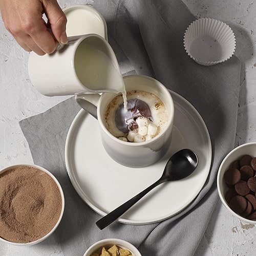 Miniatura 6 de Pfaltzgraff Juego de 6 tazas de chocolate con moldes de silicona de 2.5 pulgadas, multicolor