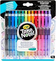 Vista 11 de Crayola Bolígrafos de gel de colores para niños y adultos, bolígrafos lavables de punta media, 14