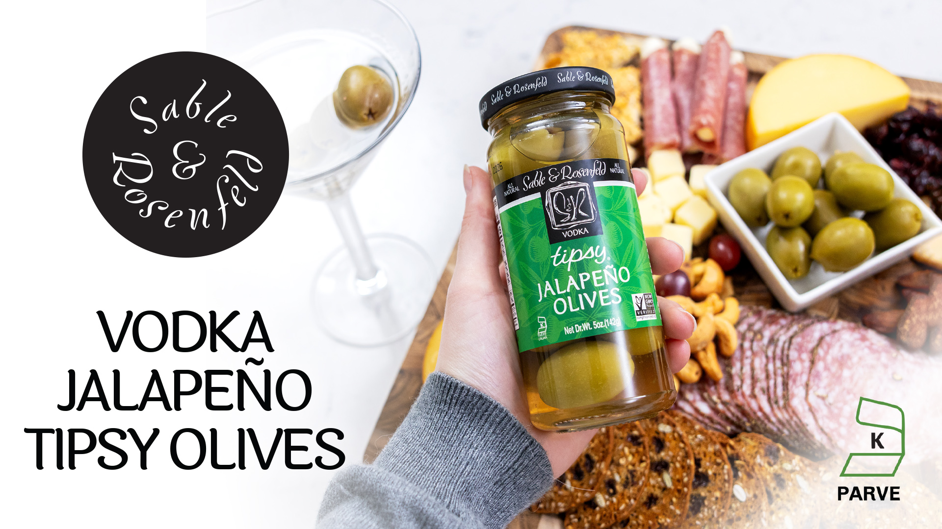 Amazon.com : Sable & Rosenfeld Vodka Kicked Jalapeno Tipsy Olives