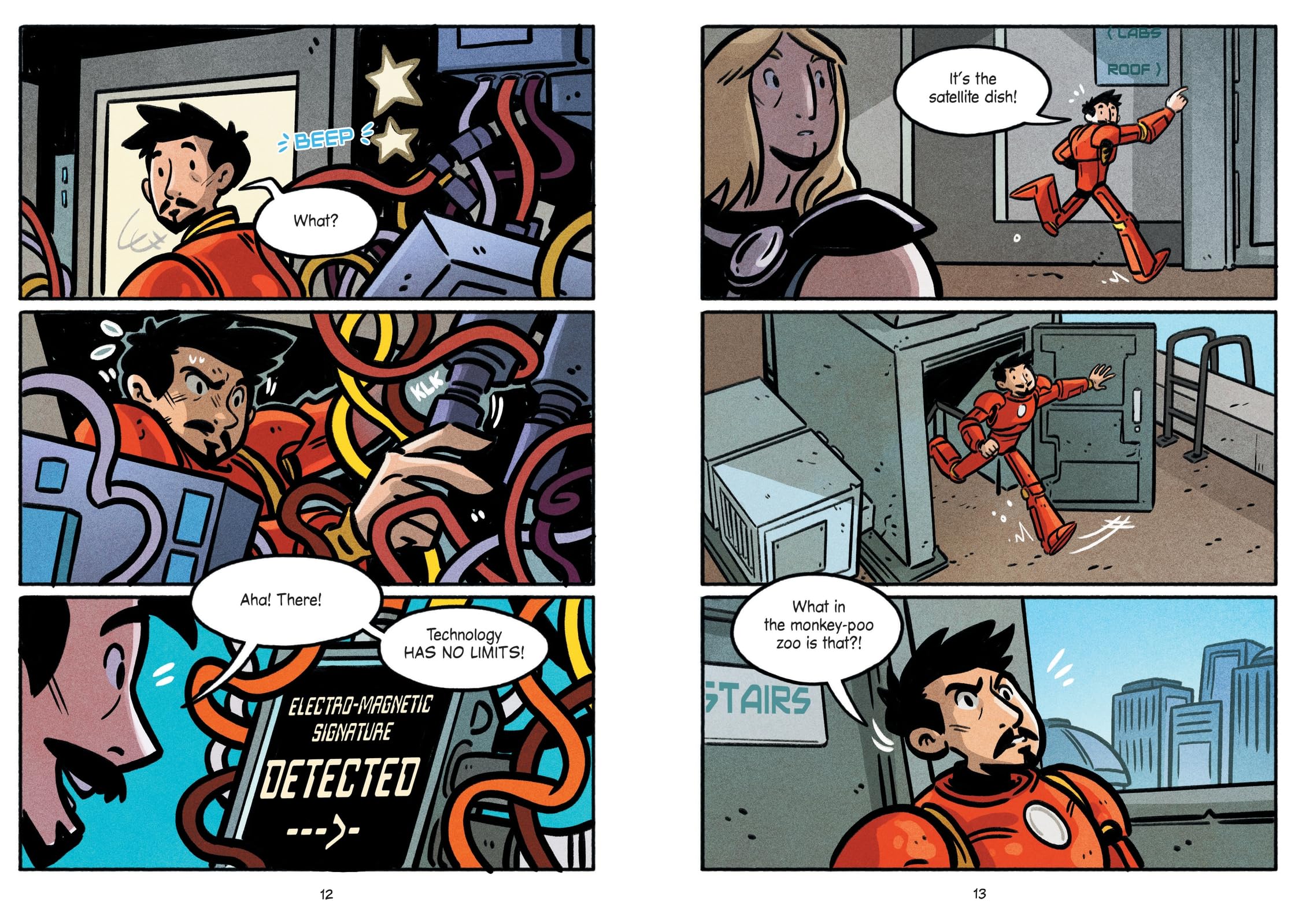 Iron Man: Something Strange! (A Mighty Marvel Team-Up) : An Original Graphic Novel: Volume 4