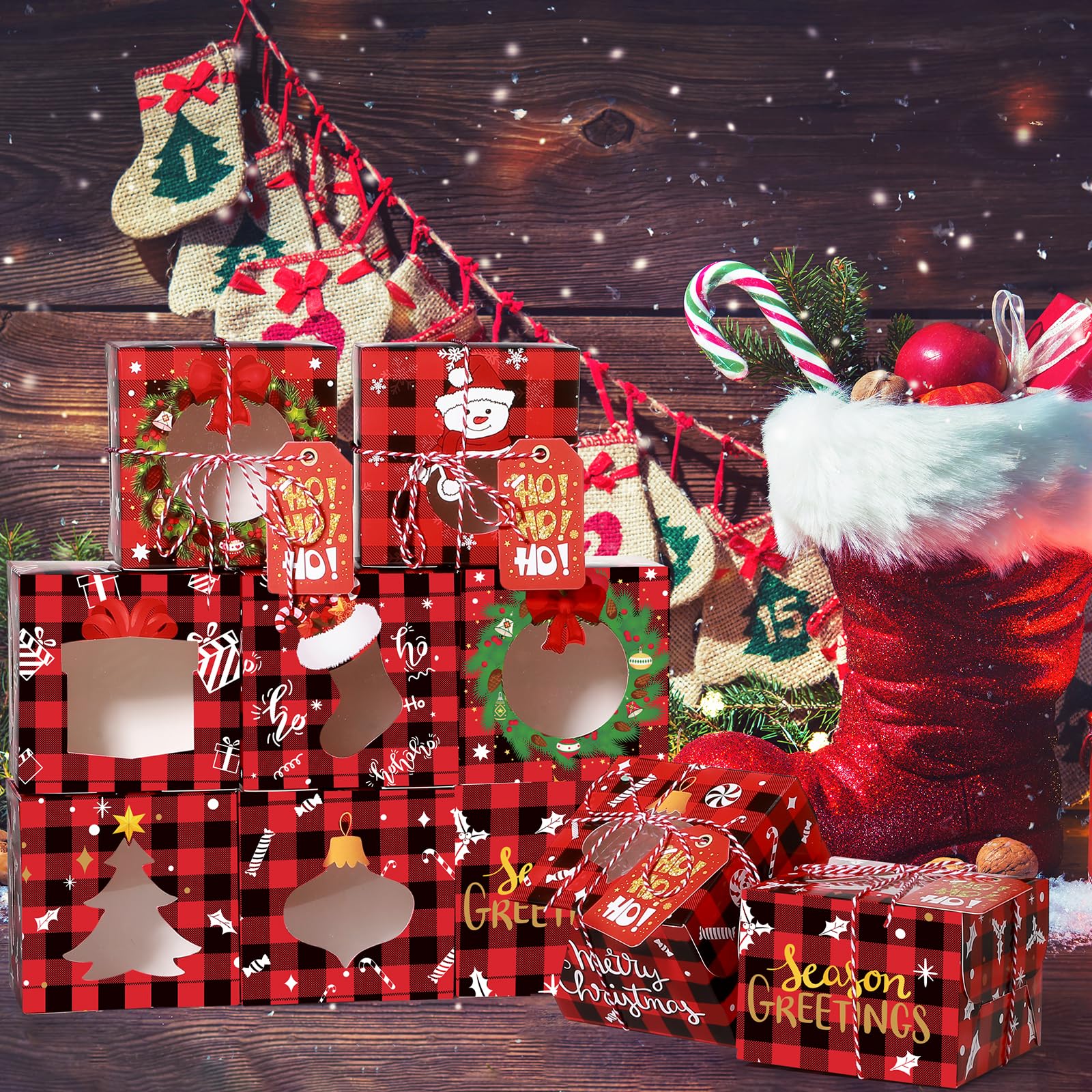 クリスマス　キャンディボックス Amazon.co.jp: クリスマスキャンディボックス クリスマスギフト