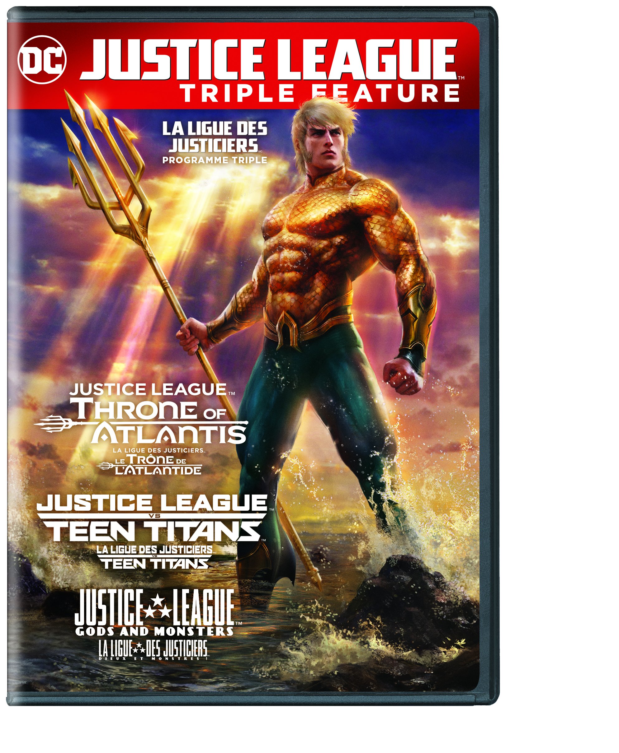 Justice League vs. Teen Titans / Gods & Monsters / Throne of Atlantis (BIL/DVD) [DVD]