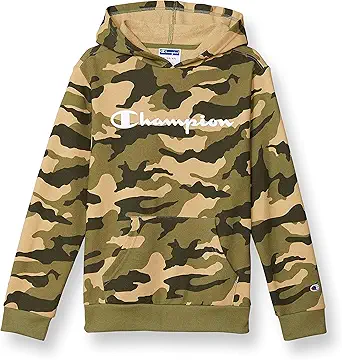 Champion Boy's Hoodie, Kids' Sweatshirts for Boys, Pullover Hoodie, Multiple Graphics