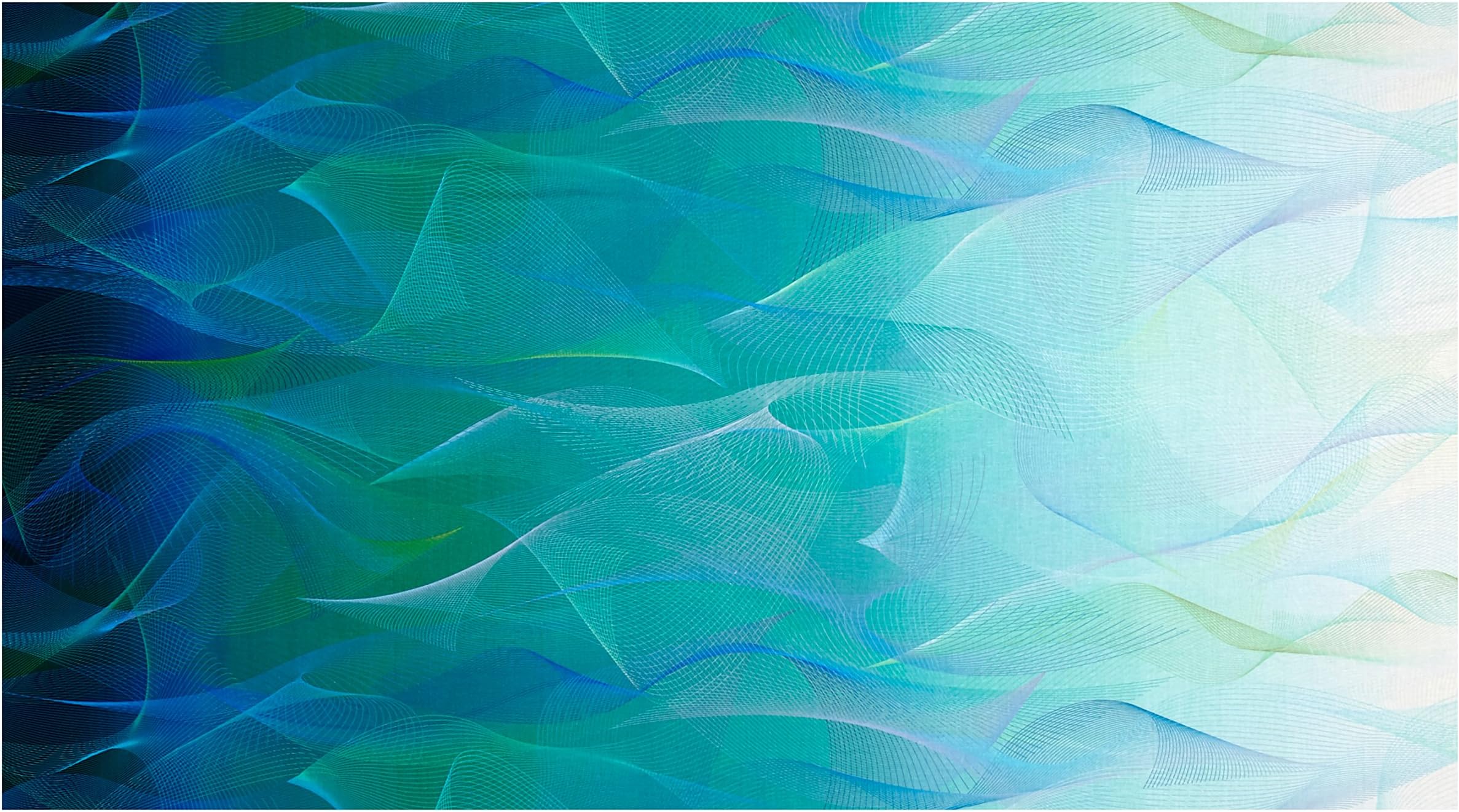 Reverie Digital Wisp Of Light Ocean, Fabric by the Yard