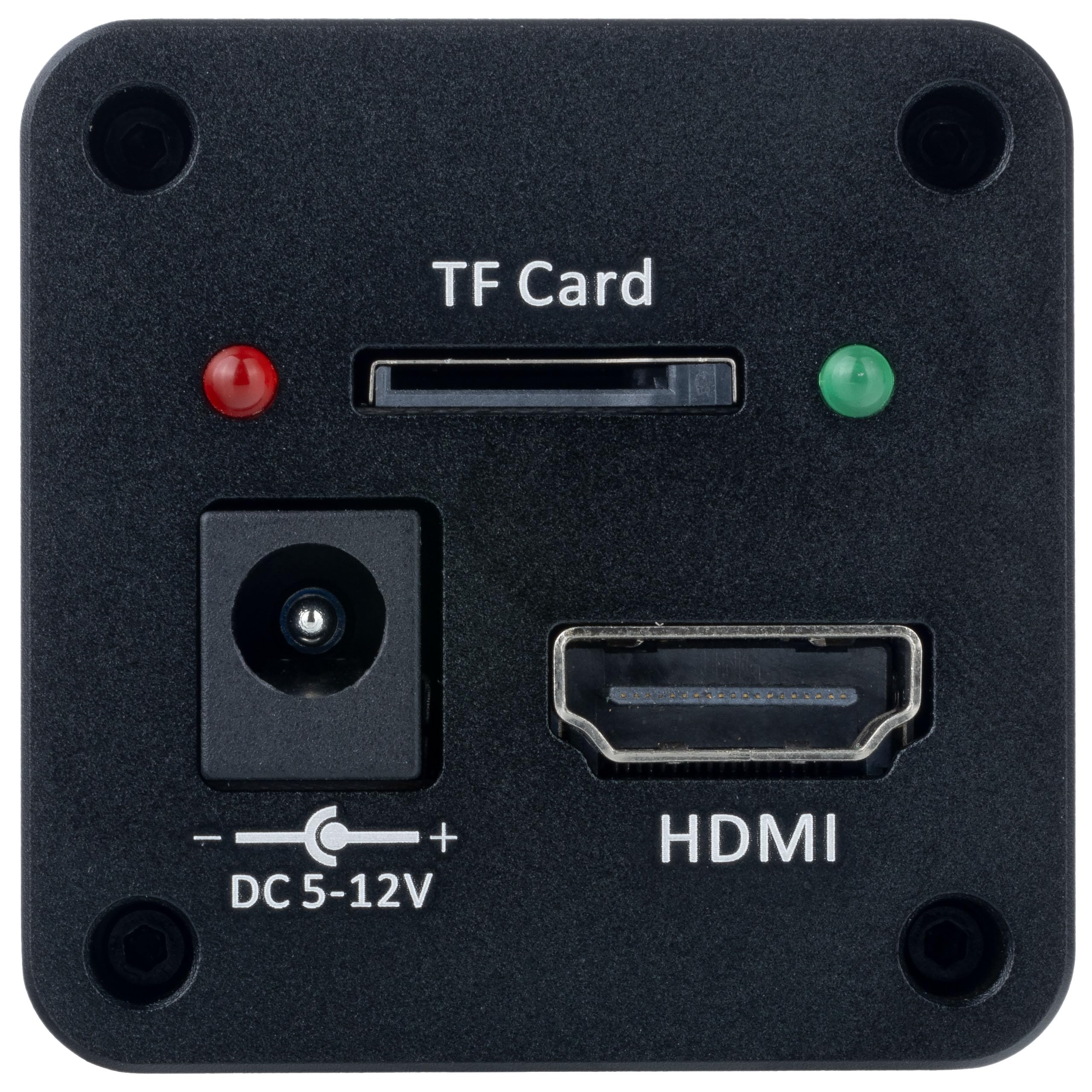 Rosfix PEGASUS Pro KMPP-HDMI-TF - Cámara microscópica | 12MP Micron CMOS, HDMI 720P, 1600x900 | Compatible con óptica C-Mount | Para laboratorio, educación, industria, carcasa de metal