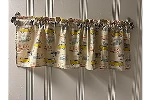 Campers Valance Window Curtain for RV Kitchens
