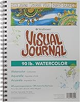 Vista 14 de Strathmore Diario visual de medios mixtos Vellum 14 x 20,3 cm - 34 hojas - 460150