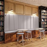 Vista 132 de Jaxx Panelist - Cabecero acolchado moderno, juego de 4 paneles para montar en la pared (cada uno de 11.25 x 38 pulgadas), tamaño King