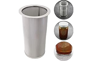 Cold Brew Coffee Filter for Wide Mouth Mason Jar