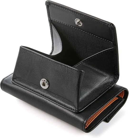Amazon | [CAVALI de cuir] 2つ折り財布 メンズ 本革 レザー (蓋付) 箱 