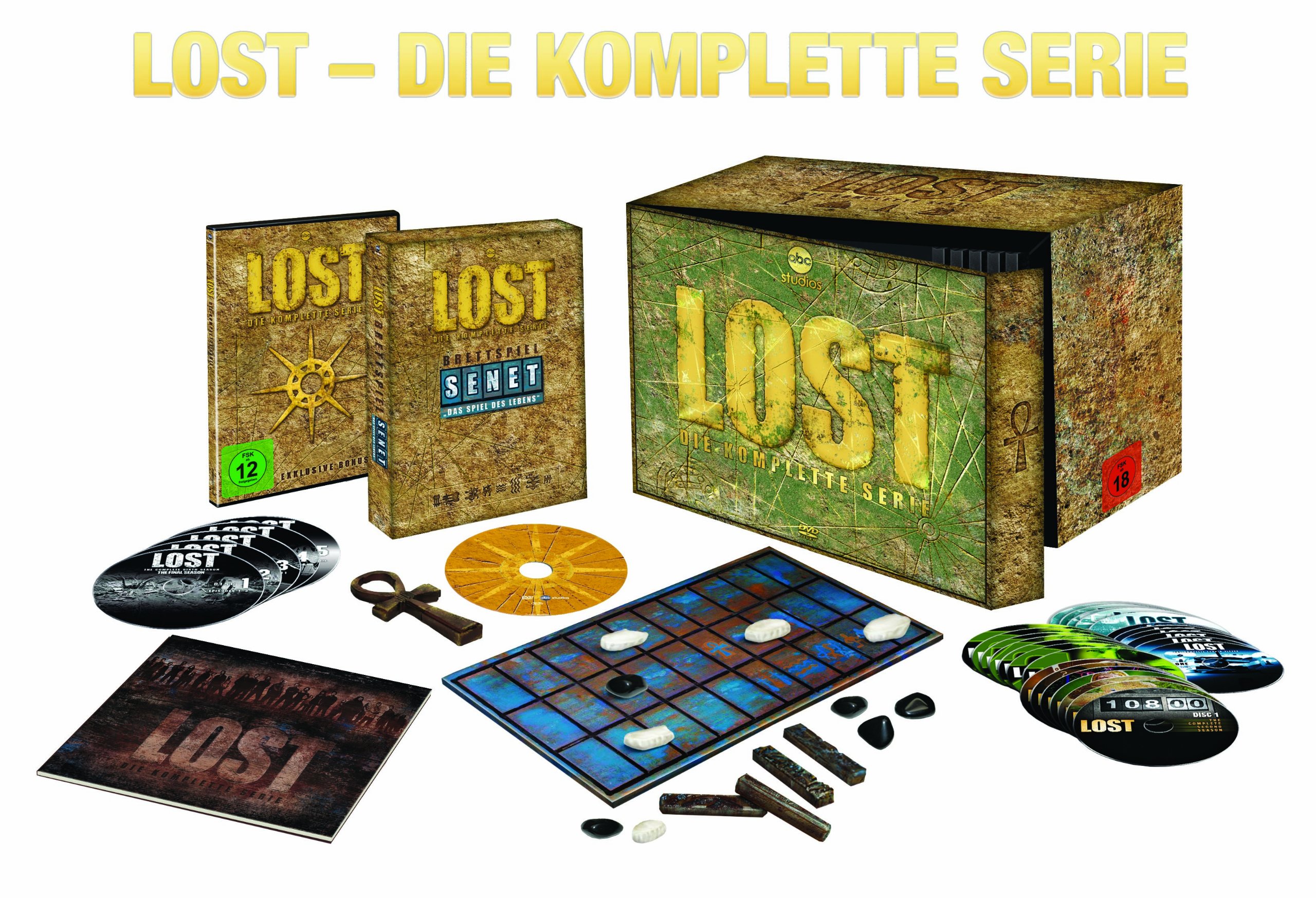 LOST: THE COMPLETE COLLECTION 輸入版 Lost - Die komplette Serie (Limited Edition) [37 DVDs]: Amazon.de