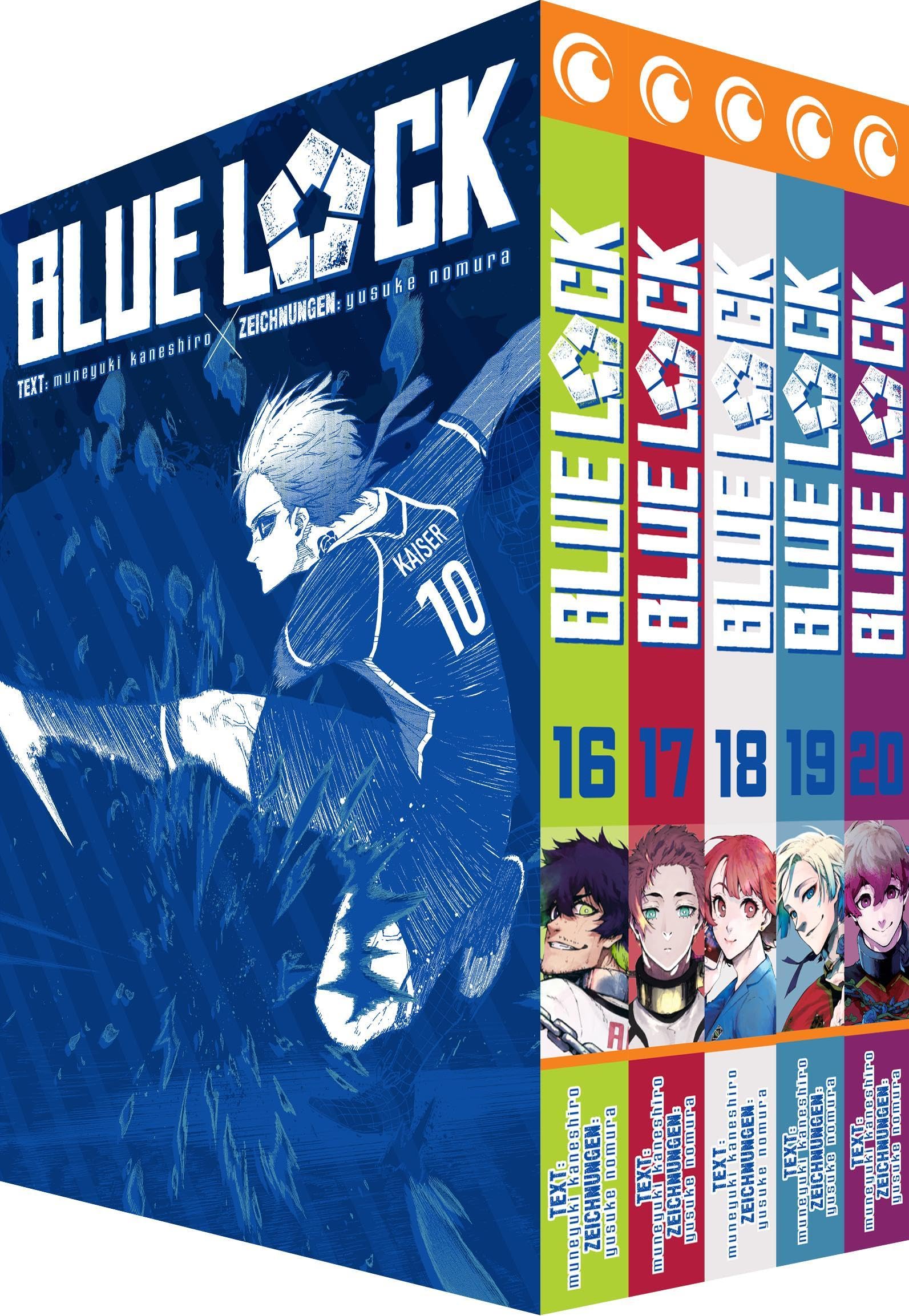 Blue Lock – Band 16-20 im Sammelschuber Paperback – 10 January 2025