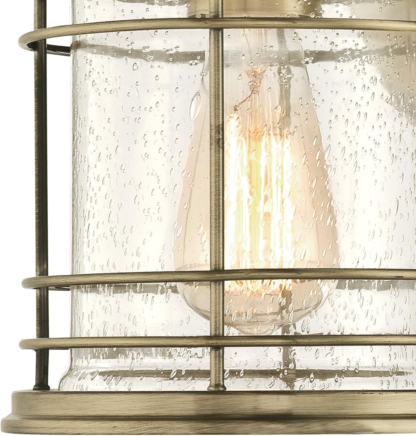 Exсluѕіvе Dіѕсоunt 90% Prісе Westinghouse Lighting 6335200 Kellen One-Light Outdoor Wall Fixture, Antique Brass Finish with Clear Seeded Glass