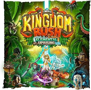Lucky Duck Games | Kingdom Rush: Elemental Uprising | Board Game | Ages 14+ | 1-4 Players | 45-90 Minutes Playing Time