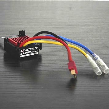 HOBBYWING Quicrun 1060 Brushed Esc Sbec T Plug 2-3s