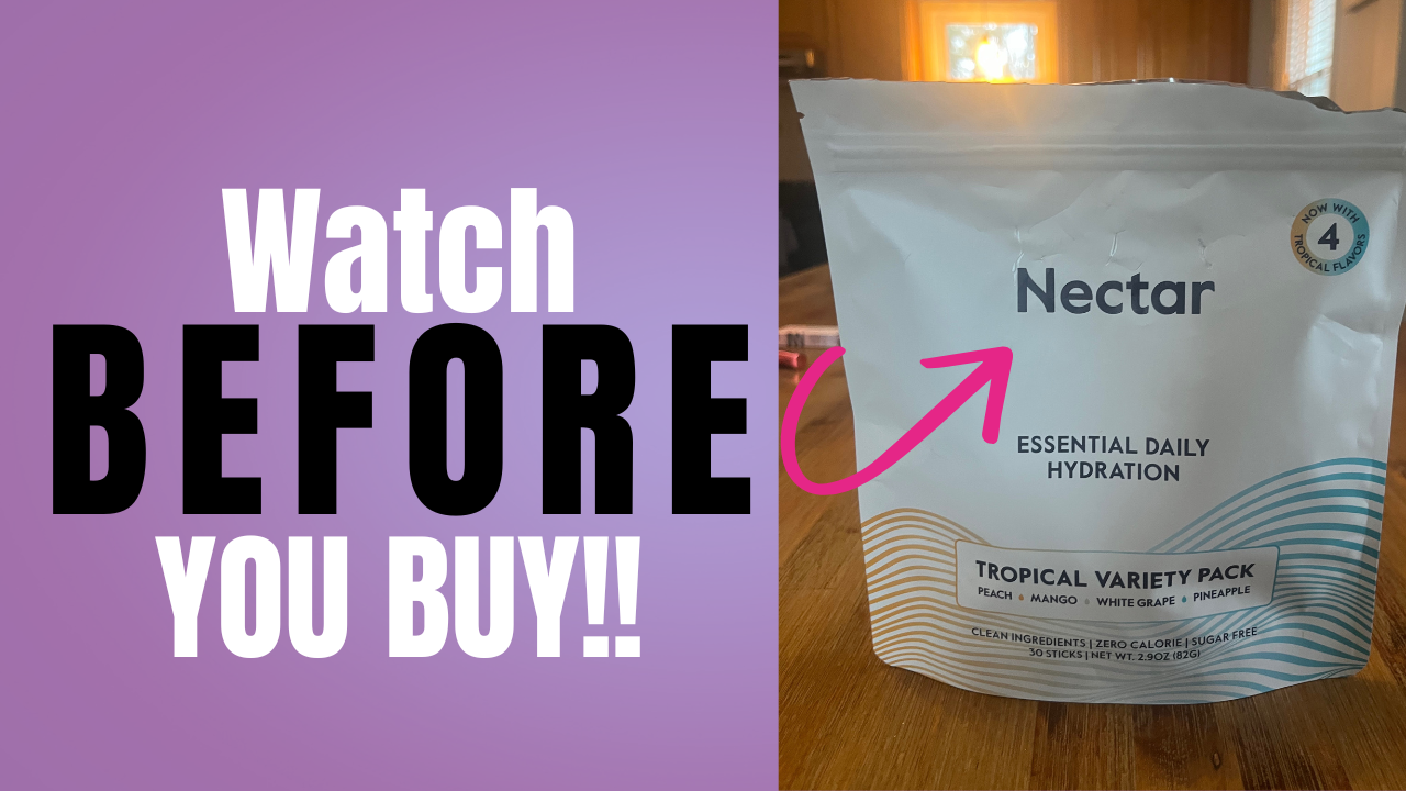 Watch HONEST REVIEW- Nectar Hydration Packets - Electrolytes Powder ...