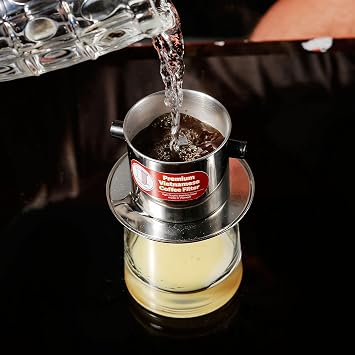 Vietnamese Dripper Filter. is Suitable for Trung Nguyen Coffee (1, X-Large) (in Many Sizes)