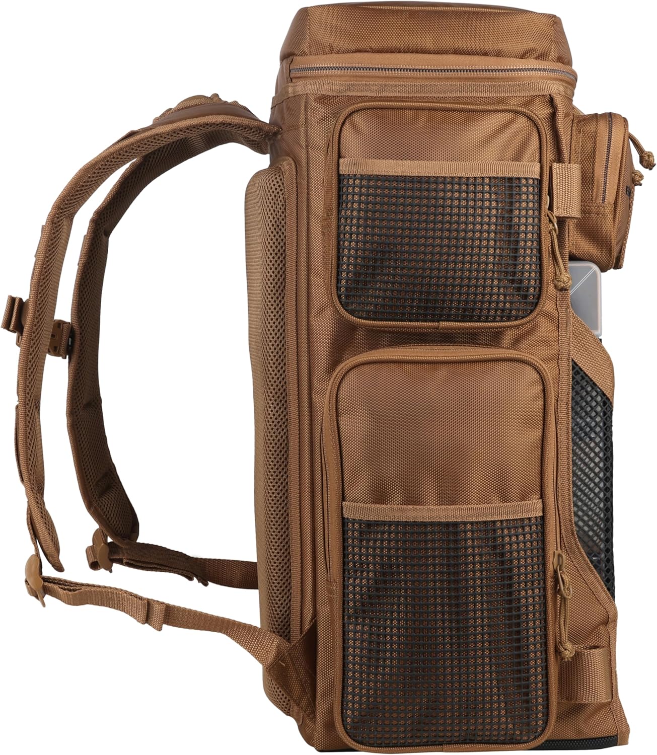 Evolution Fishing Drift Series Tackle Backpack, Outdoor Rucksack w/ 6 Fishing Tackle Trays, Heavy Duty