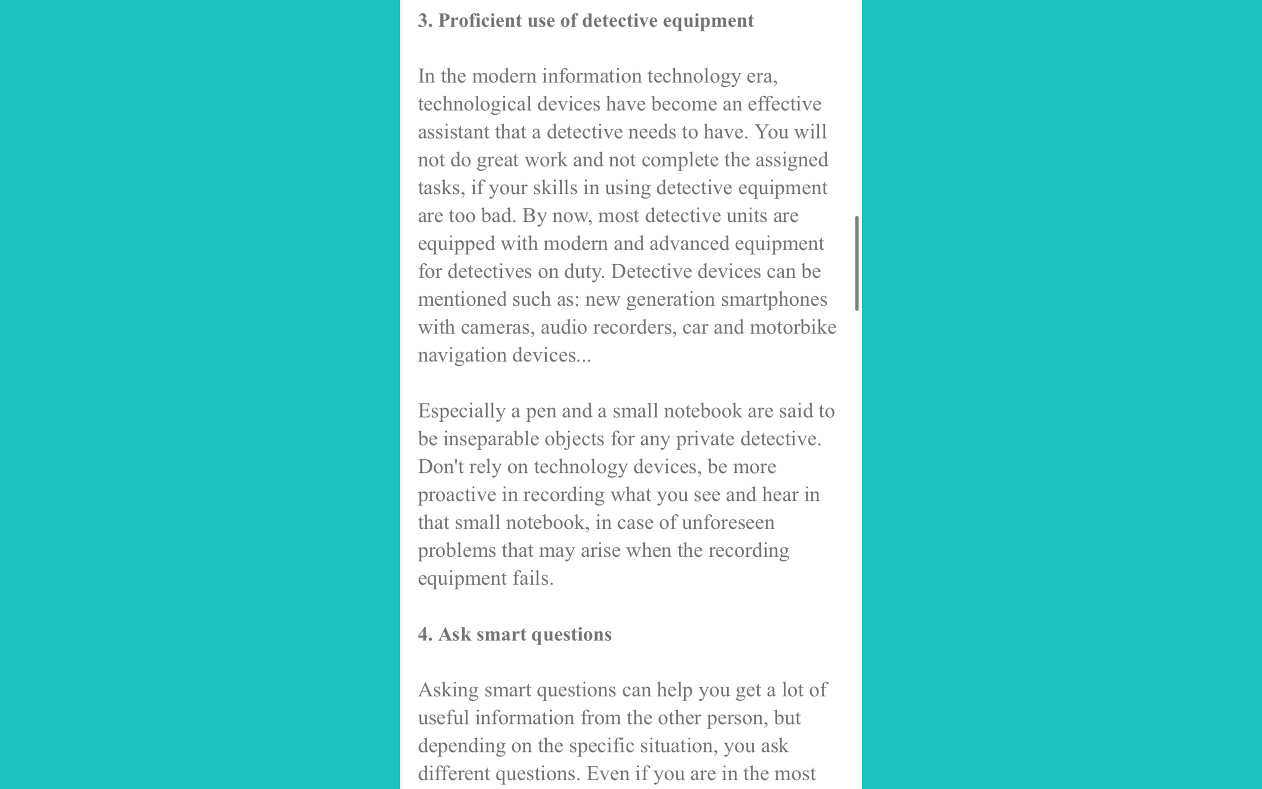 HOW TO A PRIVATE DETECTIVE GUIDEAmazon.inAppstore for Android