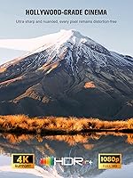 Vista 7 de 【Google TV con Licencia Oficial】Proyector Inteligente 4K con WiFi y Bluetooth, Proyectores para Exteriores VOPLLS con Dolby