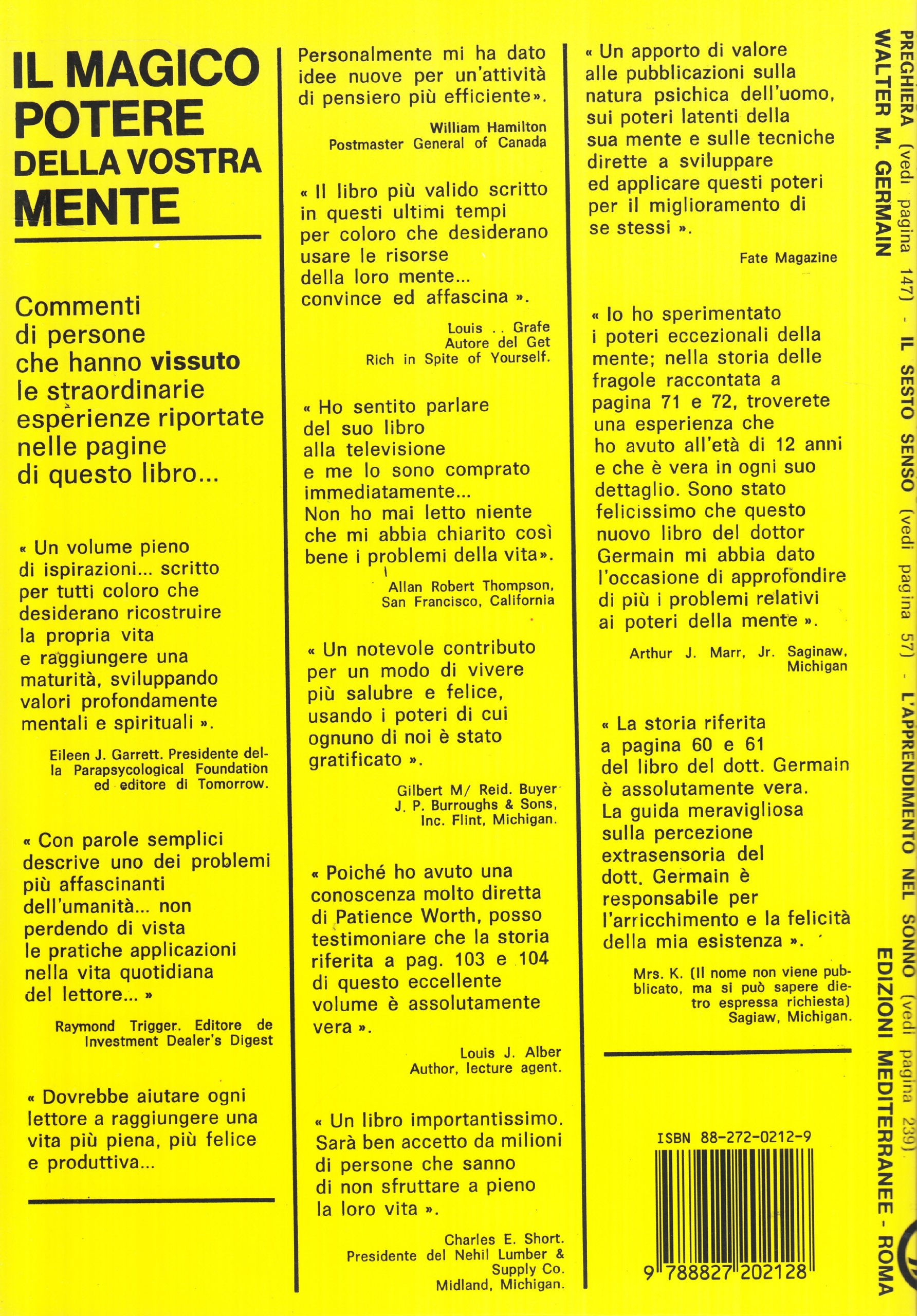 Il magico potere della vostra mente