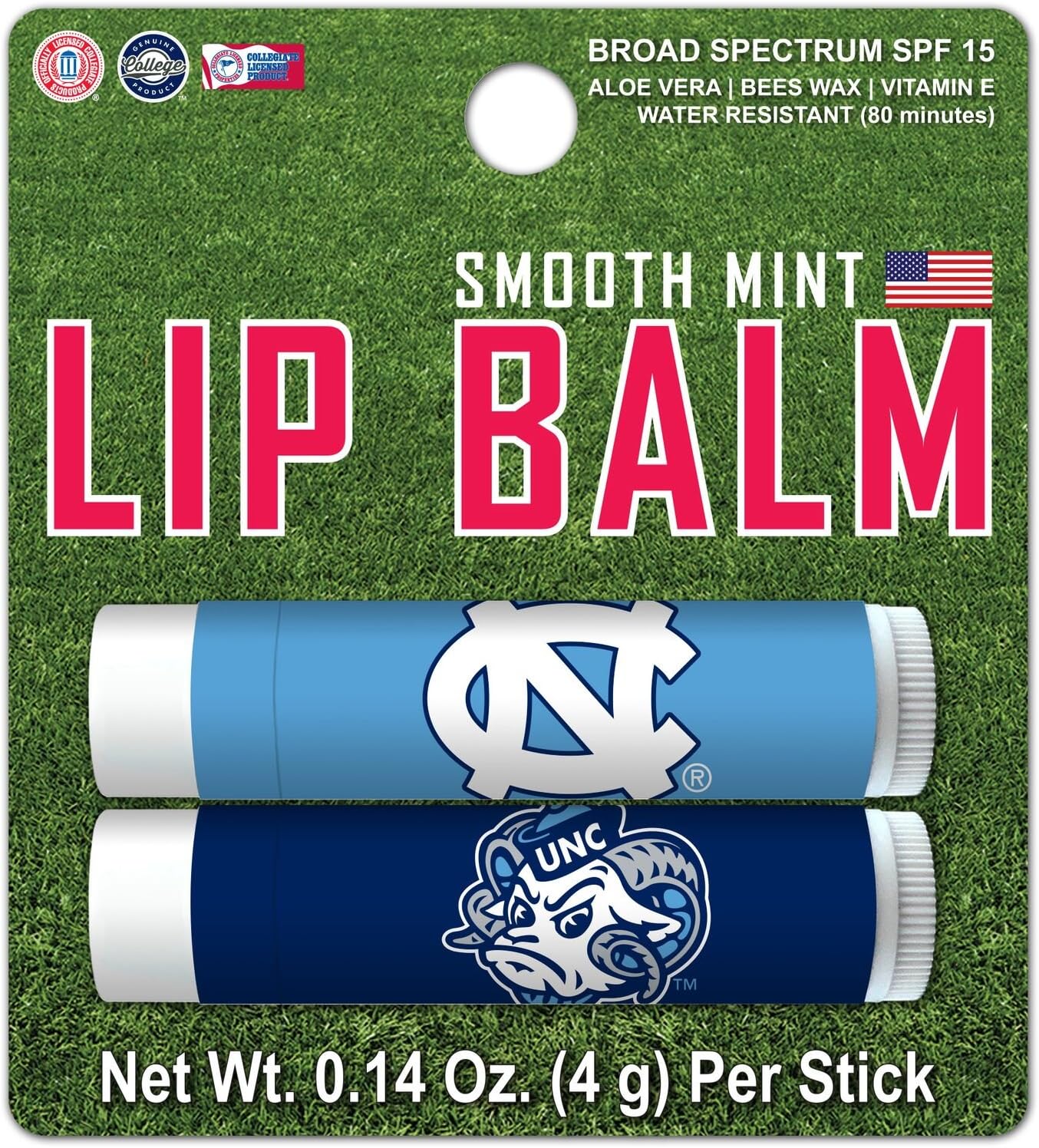 North Carolina Lip Balm 2pk