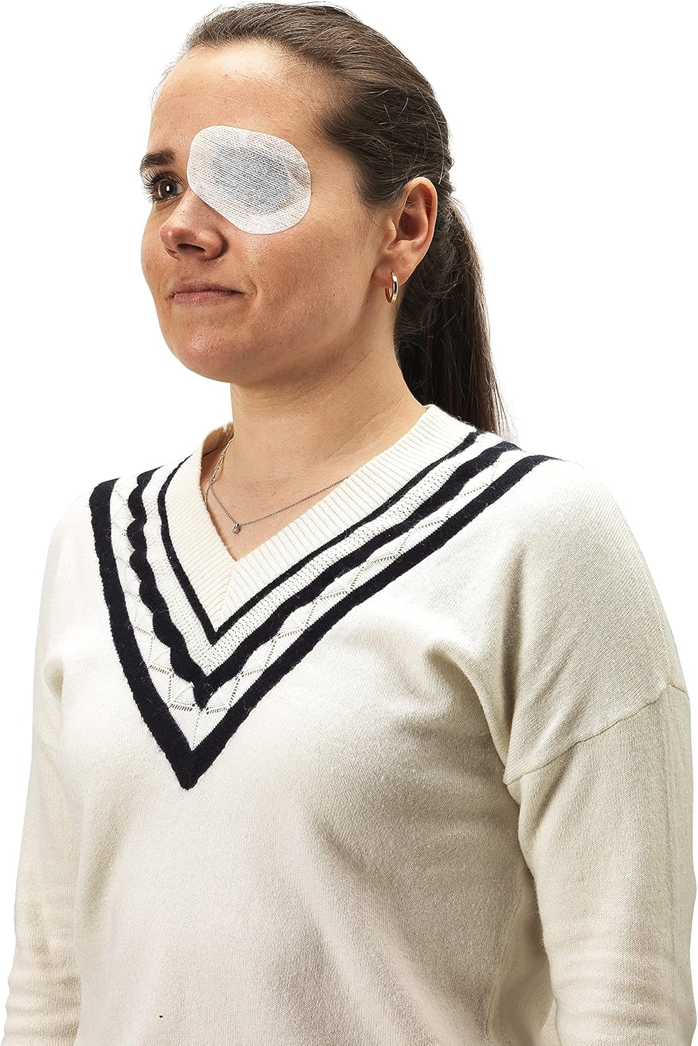 HypaCover Sterile Adhesive Eye Pad, 5.8 x 8.2cm (Pack of 10)