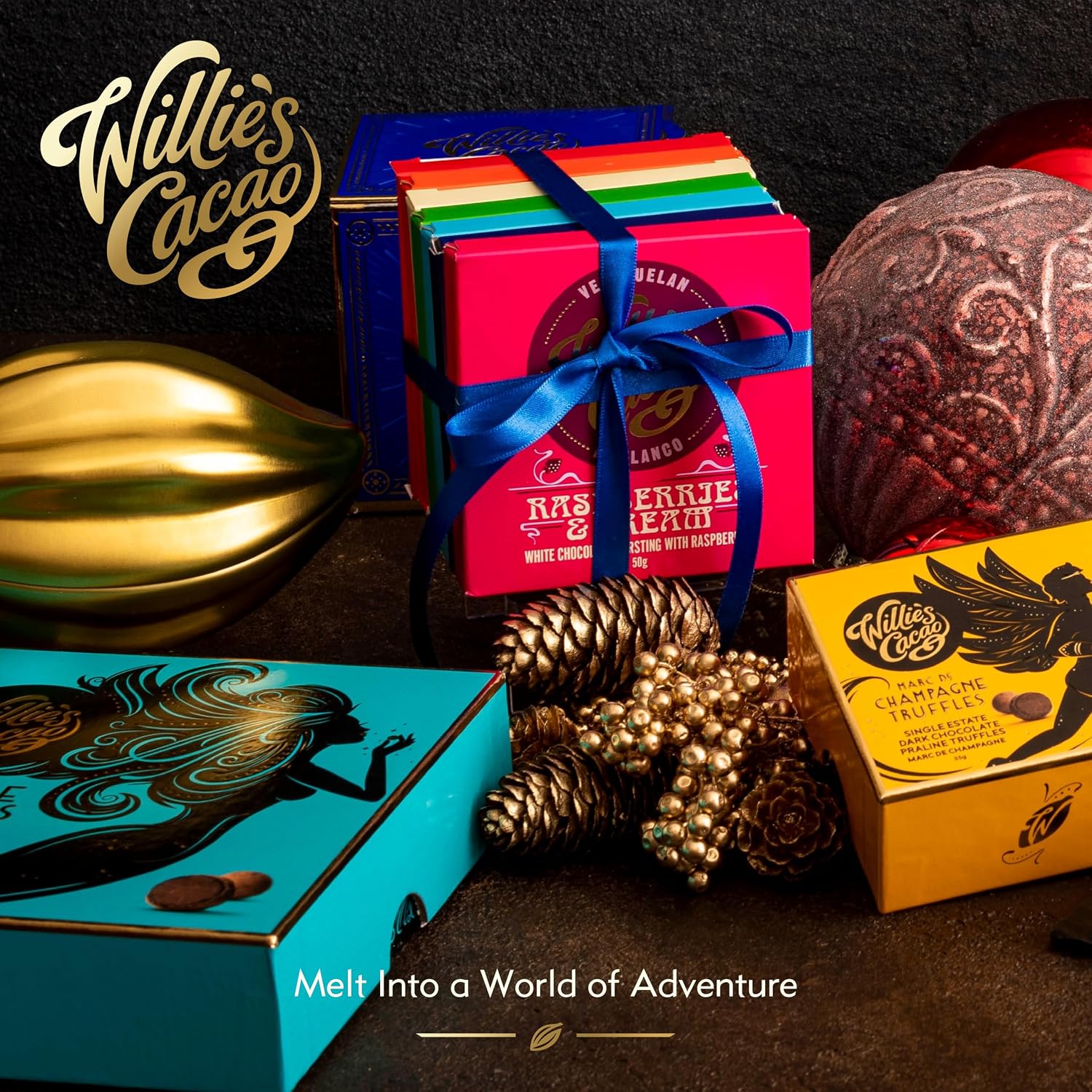 Willies Cacao Venezuelan 72 Rui Caribe Superior Choc-50g