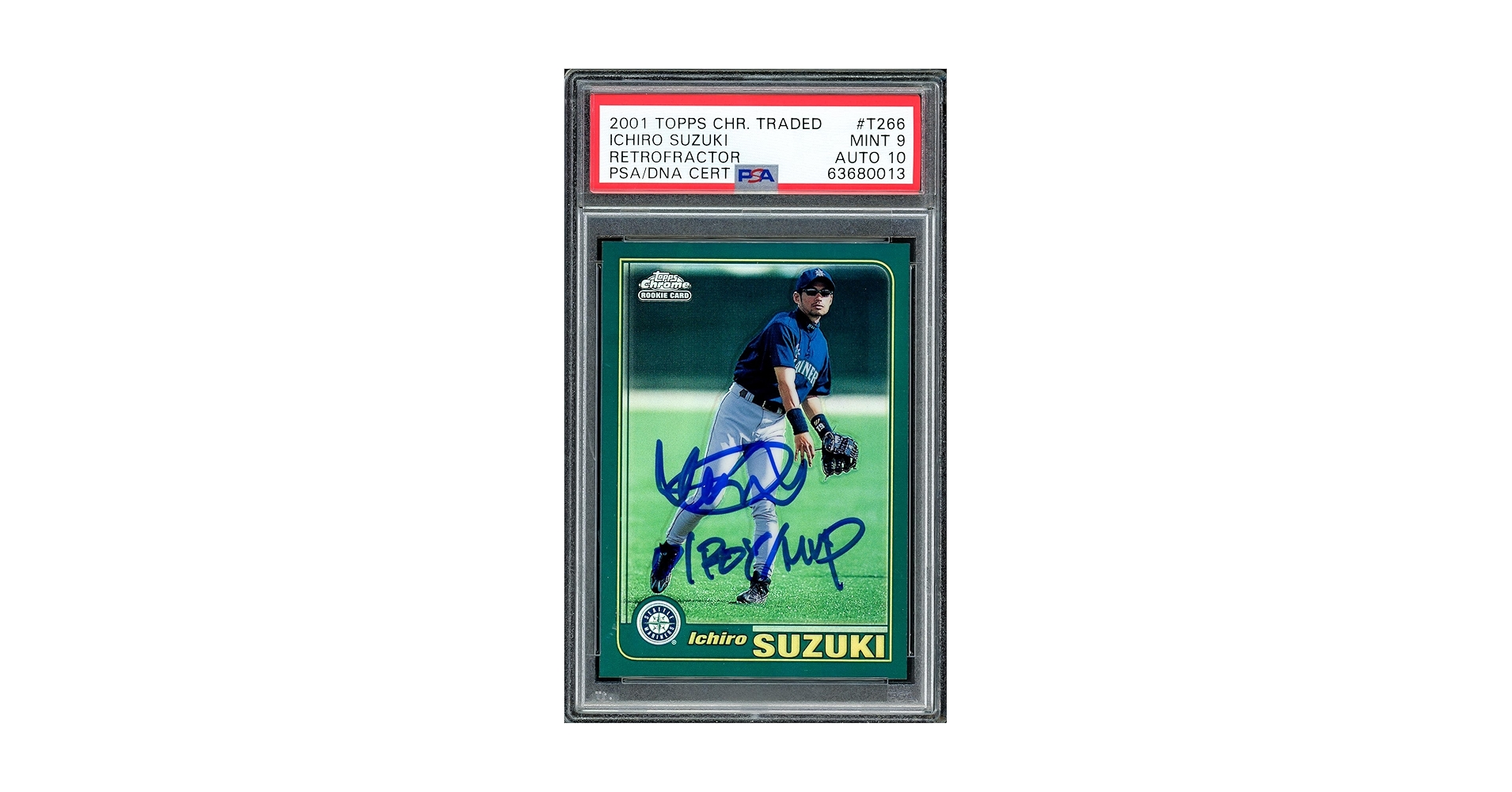 2001トップスクロームトレードのイチロー、プホルスのROYカードです Auction Prices Realized Baseball Cards 2001 TOPPS CHROME