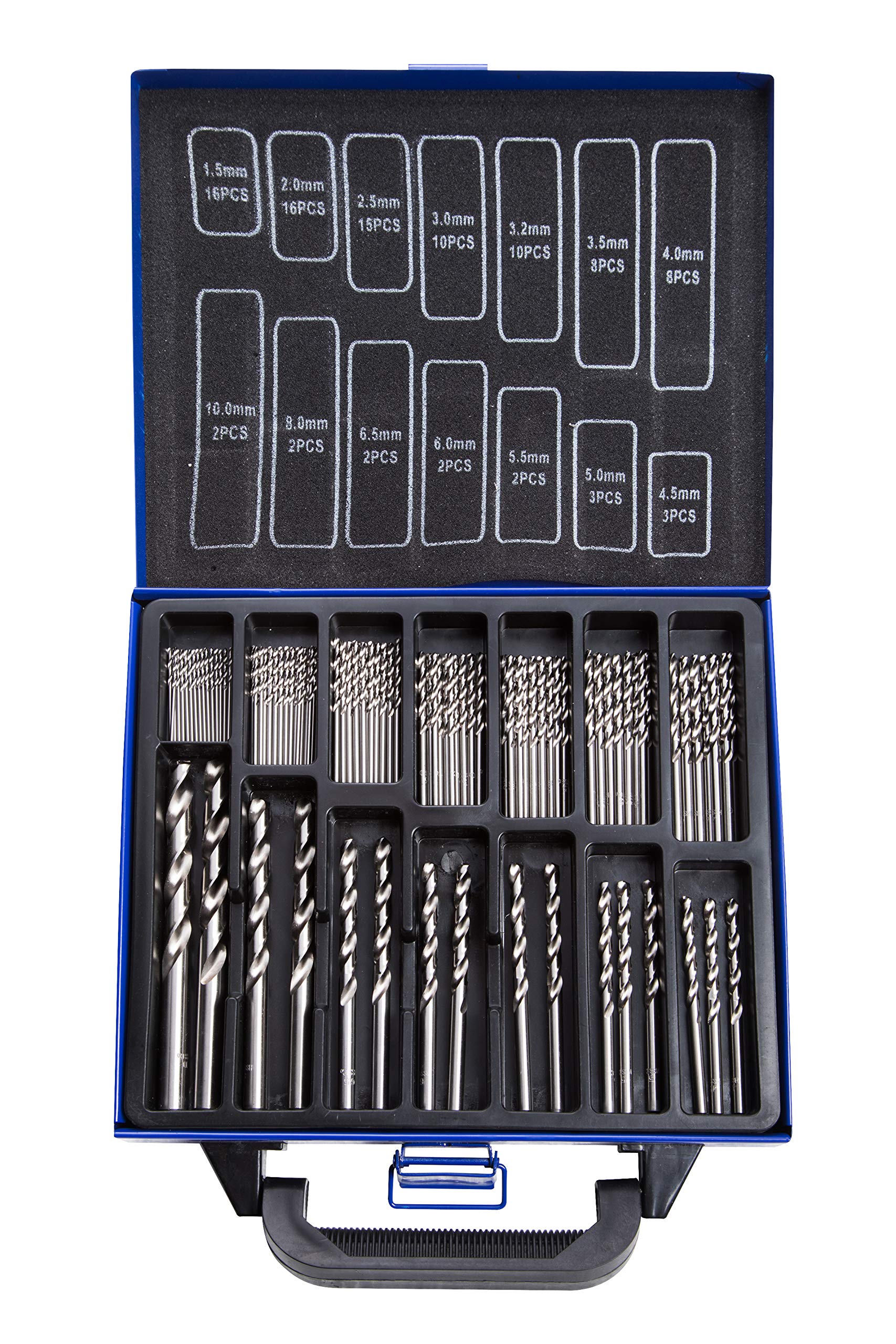 Bluespot 20343 99 Piece Cobalt Drill Set (1.5 To 10Mm)
