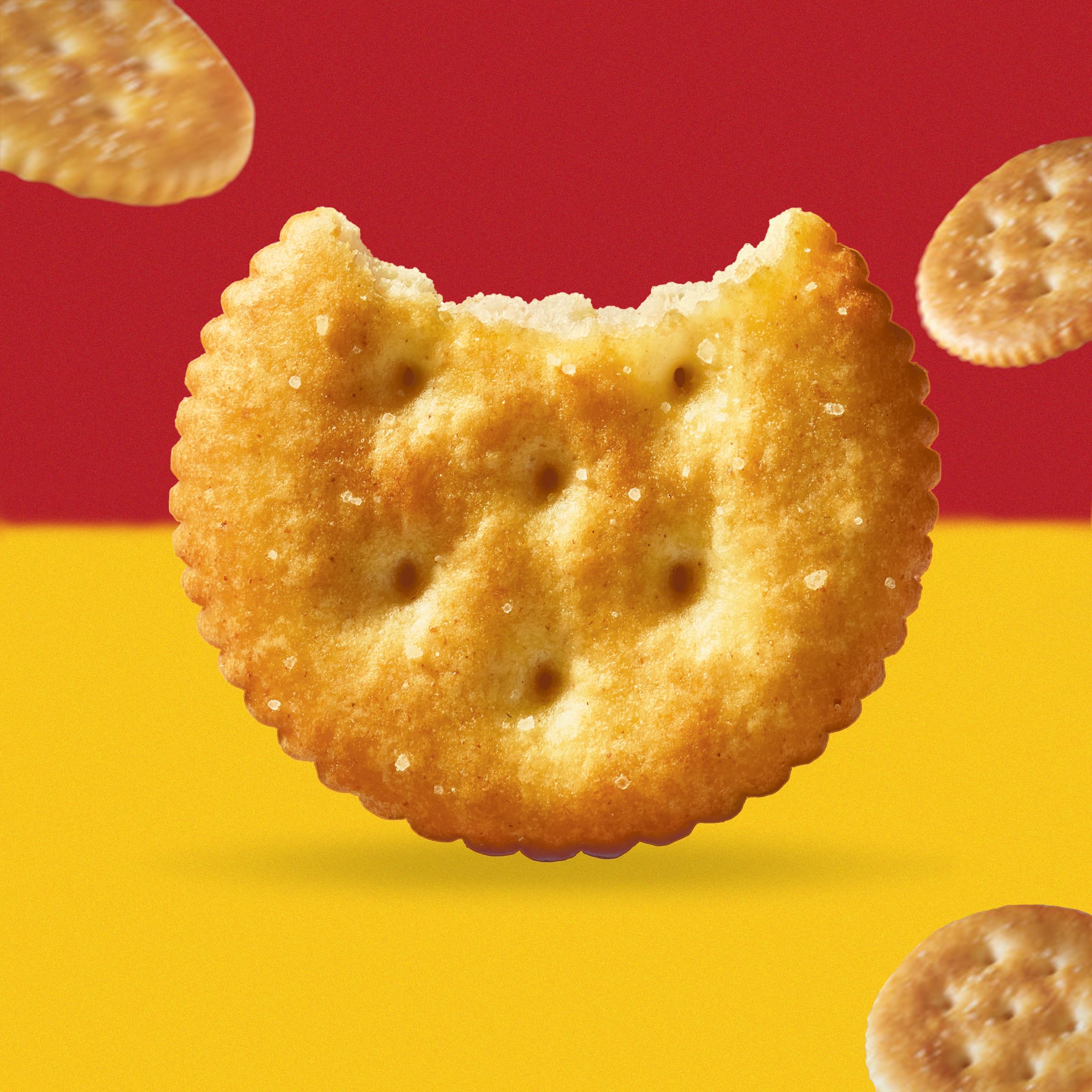 Ritz Mini Original Crackers 100% Grano Italiano, Cotti al forno, 50 bustine da 35 g