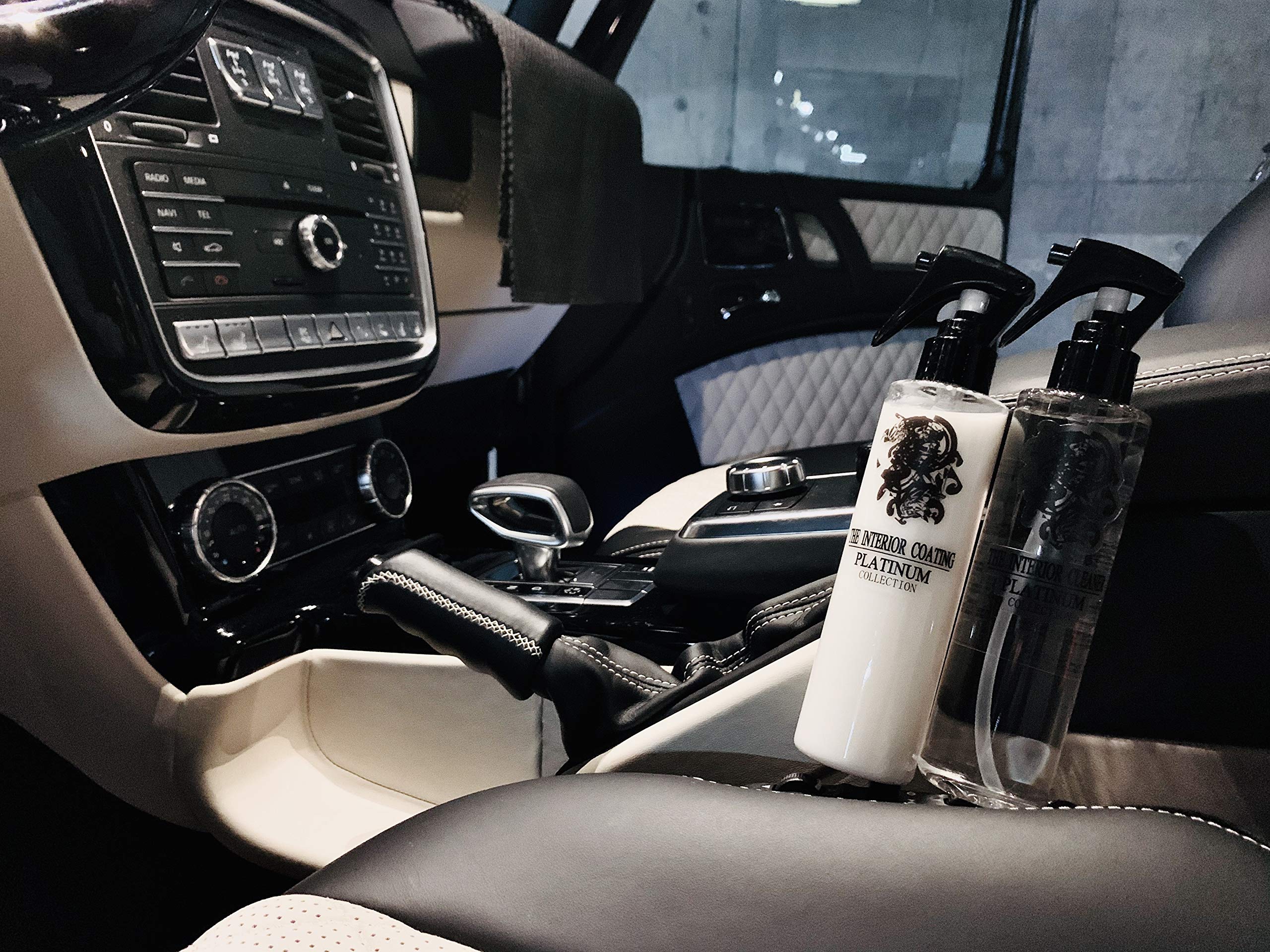 INTERIOR GUARD シートコーティング剤 Amazon.co.jp: clearguard LITE｜簡単レザーシート ケアセット