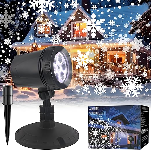 Christmas Snowflake Projector Light Outdoor