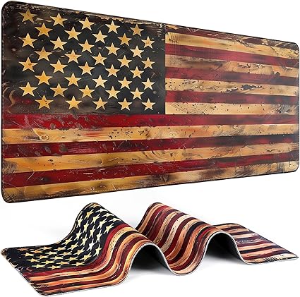 Arc Raiders: In den Schneegebirgen nach Norden für das erste DLC 8 91MtEA7TCGL. AC SX425 Mouse Pad Gaming - Desk Mat for Keyboard and Mouse - Large Mouse Pad for Desk, American Antique Flag Mousepad (31.5 x 11.8inch) with Non-Slip Base, Desks Pad Mat for Gaming, Office and Home