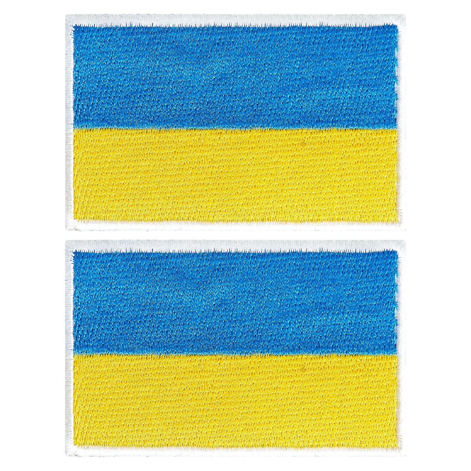 stidsds 2 Pack Ukraine Flag Patch Ukraine Flags Embroidered Patches Ukrainian Flags Military Tactical Patch for Clothes Hat Backpacks Pride Decorations
