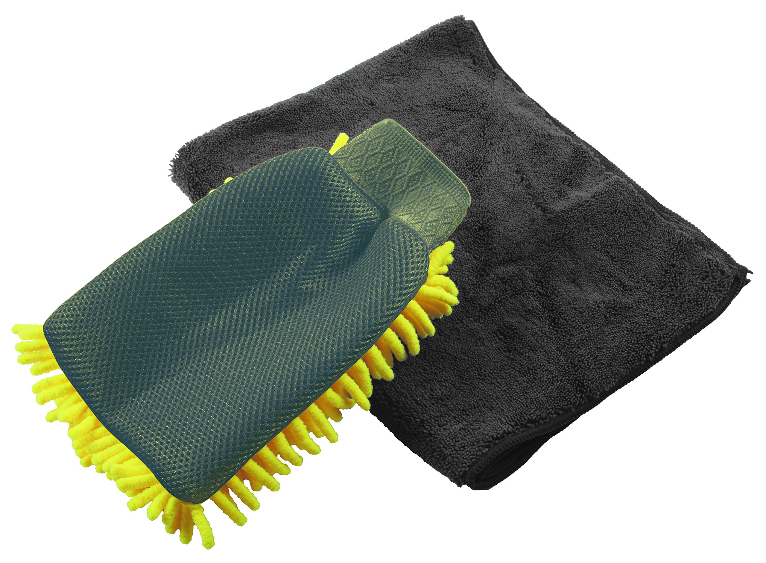 Connect Microfibre Wash Mitt 2pc 35355