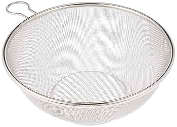 Amazon.co.jp: スリースノー 頑丈なザル プチリング 手付き 22cm