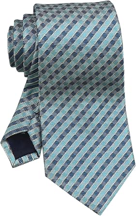 Secdtie Mens Striped Tie Classic Formal Woven Wedding Groomsmen Neckties 3.15"