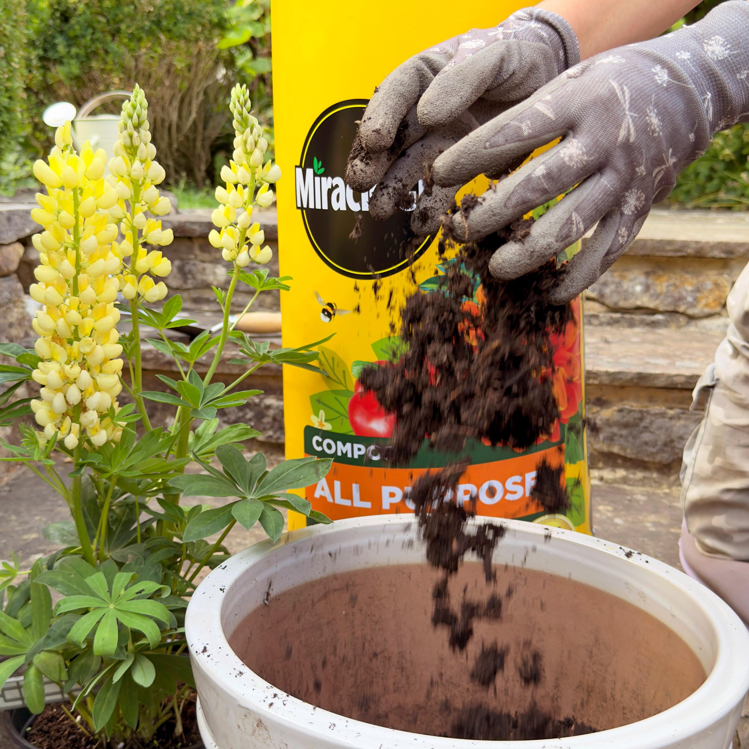 Miracle-Gro® Peat Free Premium All Purpose Compost 10 litres — view 4