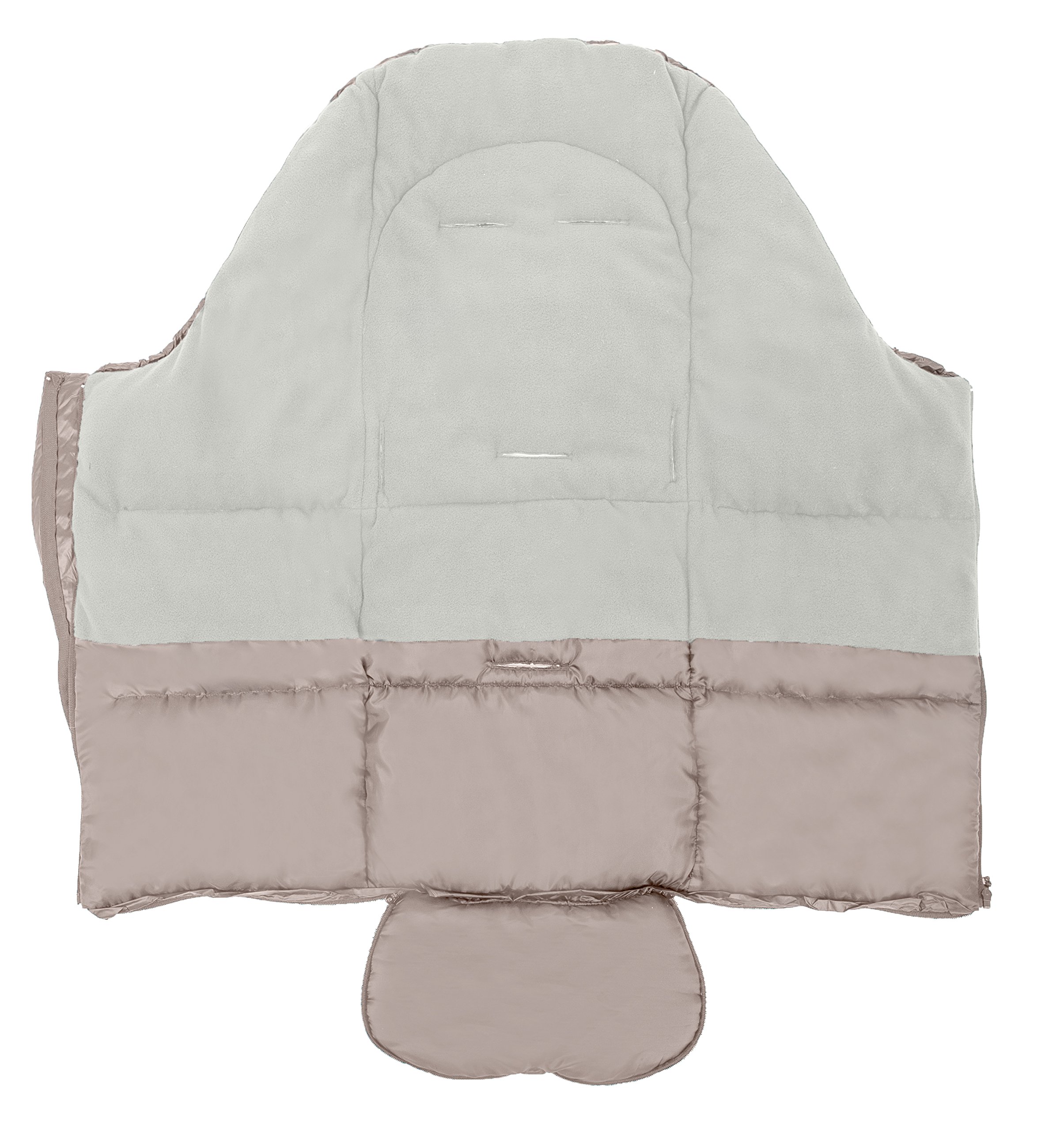 Altabebe MT2277D - 61 Alaska Daunenfußsack für Kinderwagen, beige