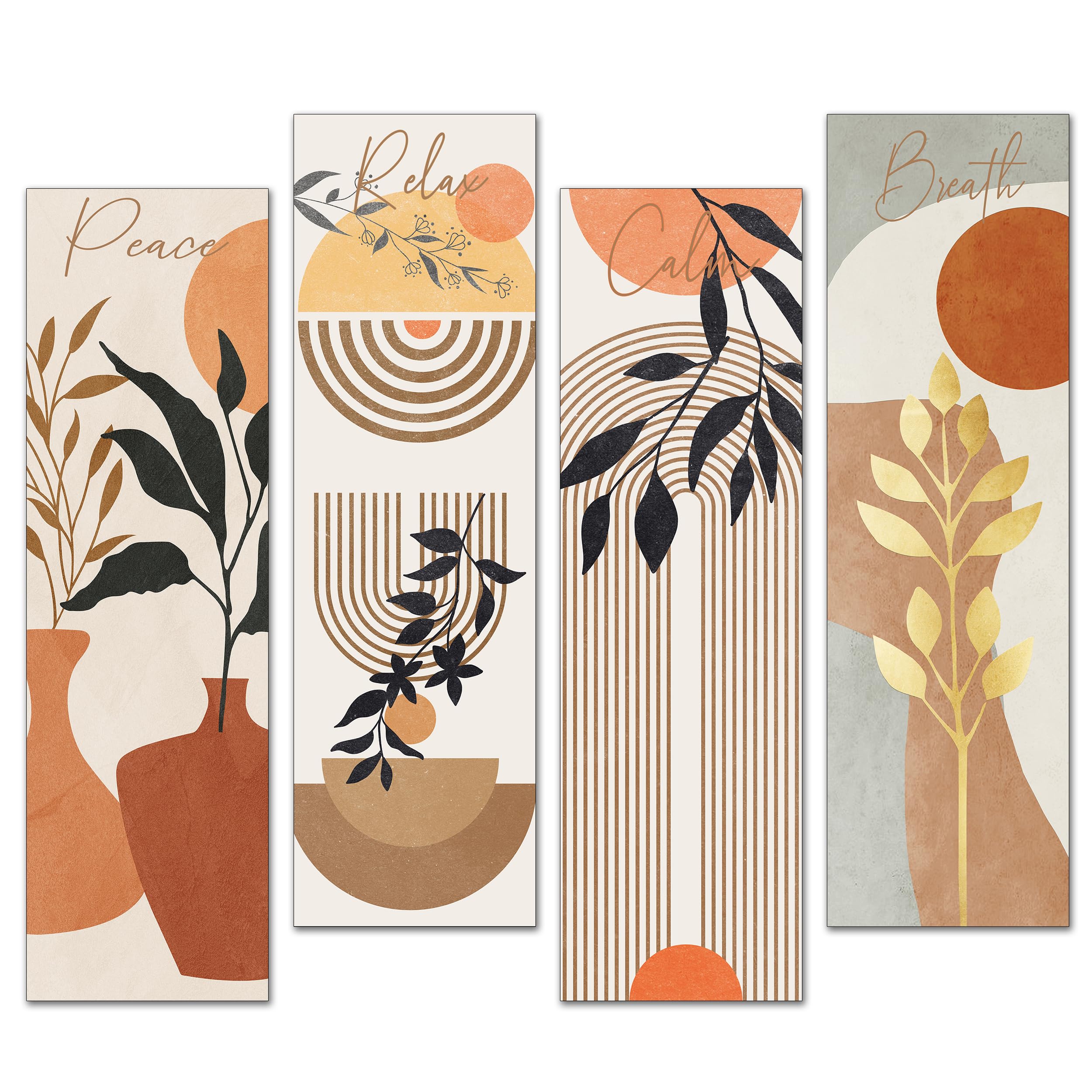FIT-IN Trends Boho Wall Panel D5 – Handcrafted Bohemian Wall Art Décor | Wooden Decorative Panel for Living Room, Bedroom and Hallway | Stylish and Artistic Home Accent-image-10