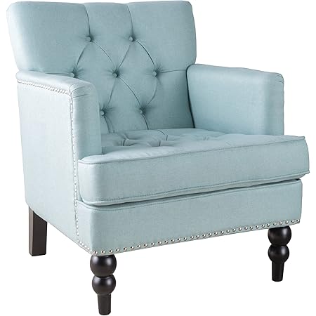 Light blue club chair Outlet