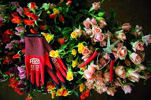 Miniatura 6 de FELCO FELCO322 Modelo 322 Tijeras, color rojo