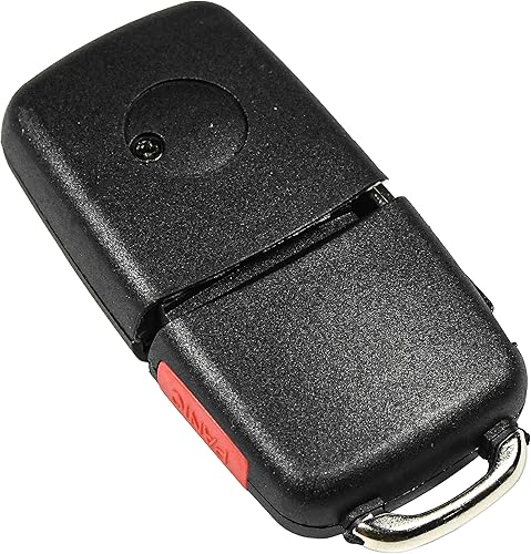 Miniatura 4 de HQRP Transmisor y dos baterías compatibles con Volkswagen VW Jetta 2000 2001 2002 2003 2004 2005 00 01 02 03 04 05 Key-Fob Remote Shell Case Cover