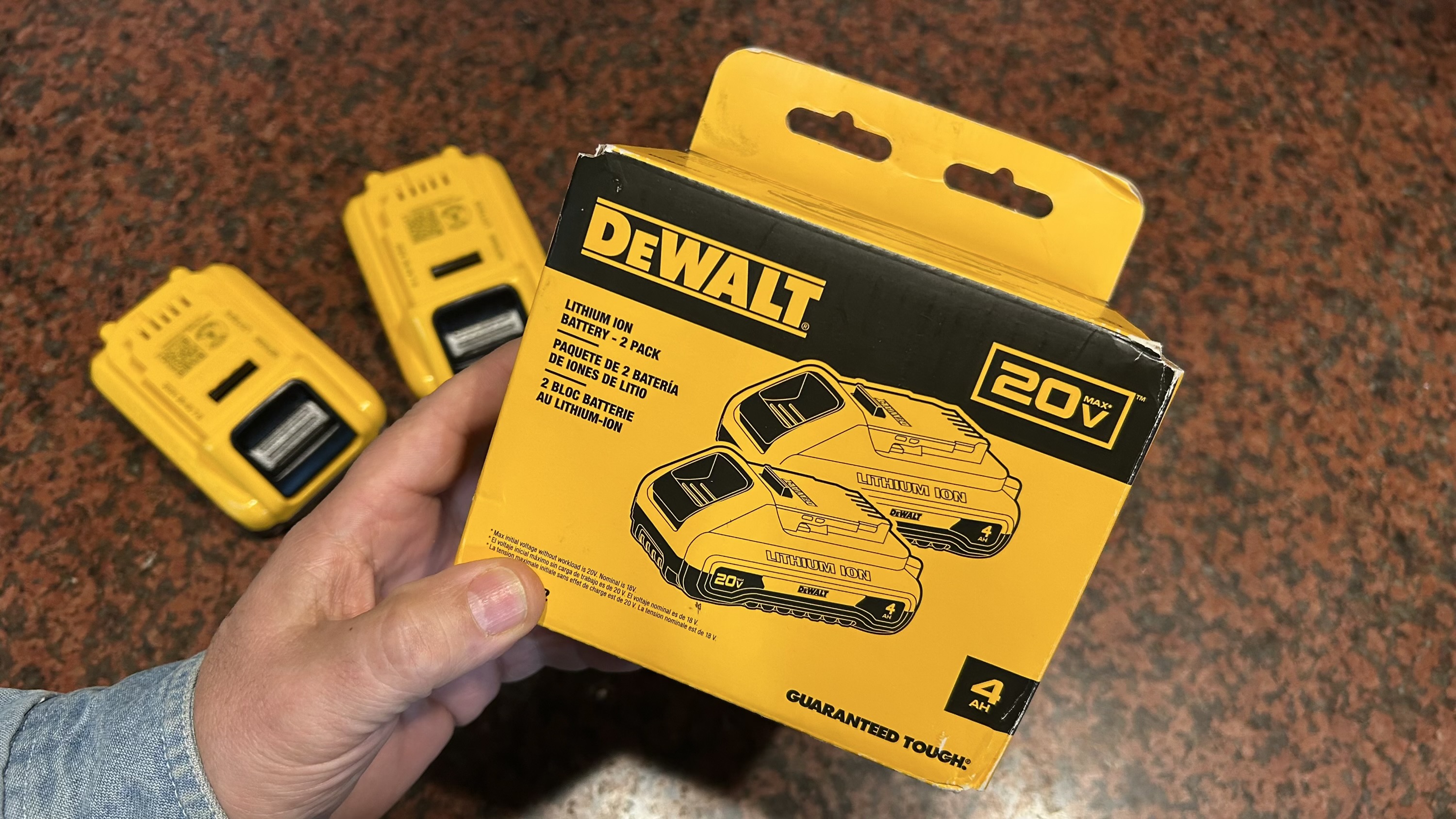 Watch Stick with OEM DeWalt Batteries! on Amazon Live