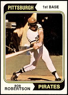 1974 Topps # 540 Bob Robertson Pittsburgh Pirates (Baseball Card) NM Pirates