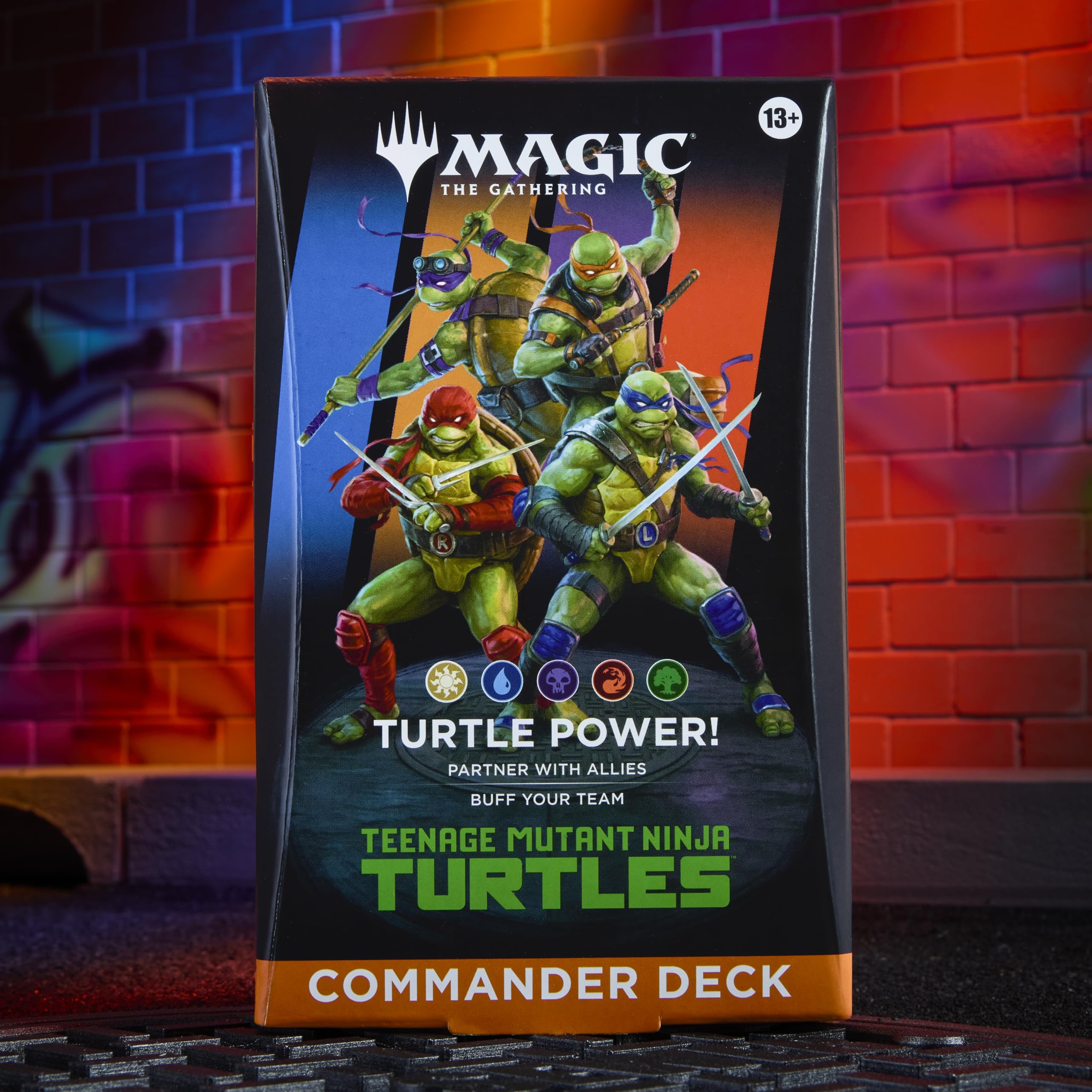 Magic: The Gathering | Teenage Mutant Ninja Turtles - Commander Deck - Turtle Power! | Collectible Trading Card Game - 3