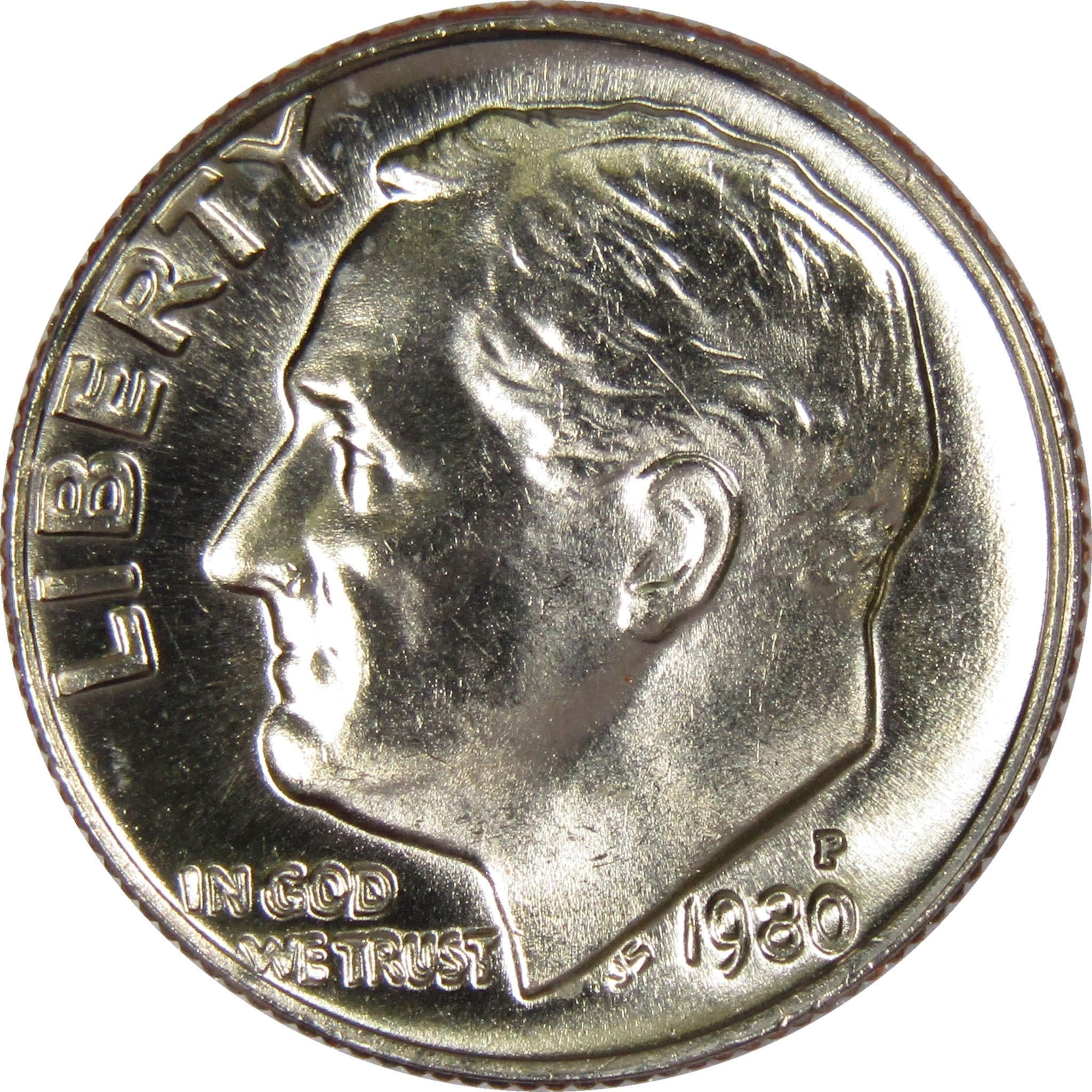 専用ページ DIME 1980 P Roosevelt Dime BU Uncirculated Mint State 10c US Coin