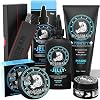 Bossman Complete Beard Kit – Mens Beard Oil Jelly, Fortifying Shower Conditioner, Balm, Mustache Wax & Comb – Beard Softener & Grooming Care Magic Scent